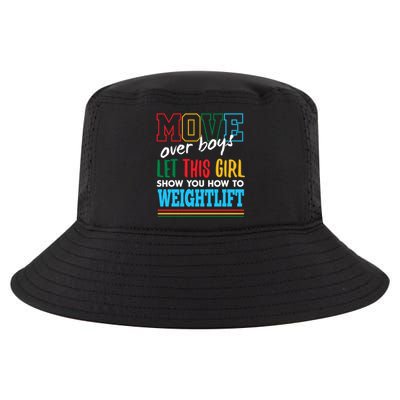 Let This Show You How To Weightlift Funny Weightlifting Gift Cool Comfort Performance Bucket Hat