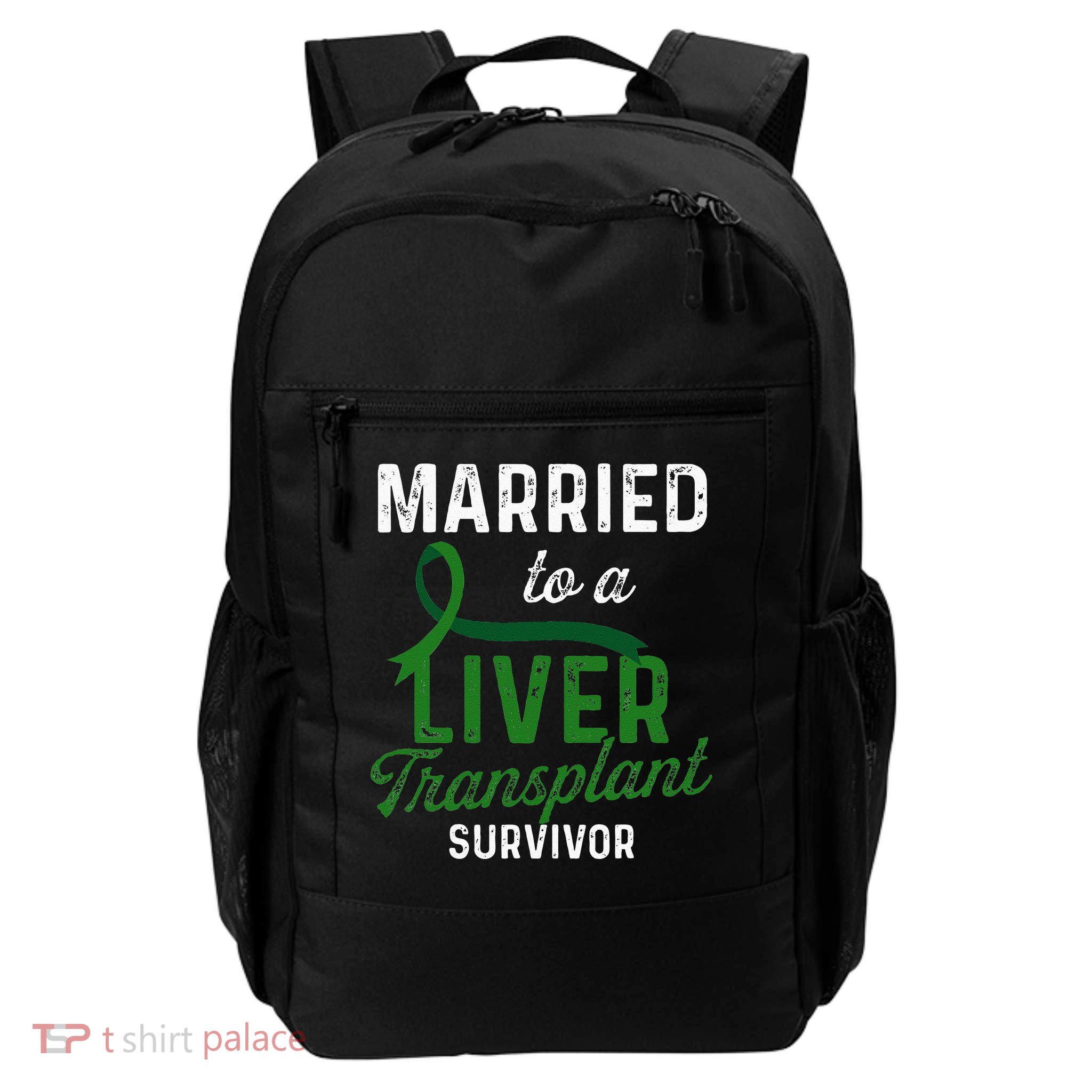 Liver Transplant Survivor Married Organ Warrior Gifts Backpack