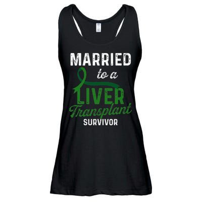 Liver Transplant Survivor Married Organ Warrior Gifts Ladies Essential Flowy Tank