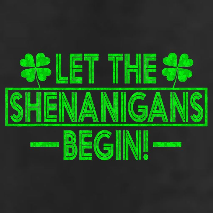 Let The Shenanigans Begin Happy St Patricks Day Shamrock Adult Drive Performance Visor