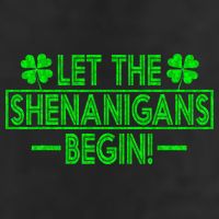 Let The Shenanigans Begin Happy St Patricks Day Shamrock Beanie