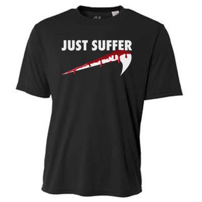 Left To Suffer Just Suffer Art Prints Cooling Performance Crew T-Shirt