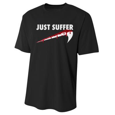 Left To Suffer Just Suffer Art Prints Performance Sprint T-Shirt