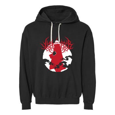 Left To Suffer Ninja Garment-Dyed Fleece Hoodie