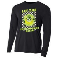 Let The Shenanigans Begin St Patricks Day Outfit Cooling Performance Long Sleeve Crew