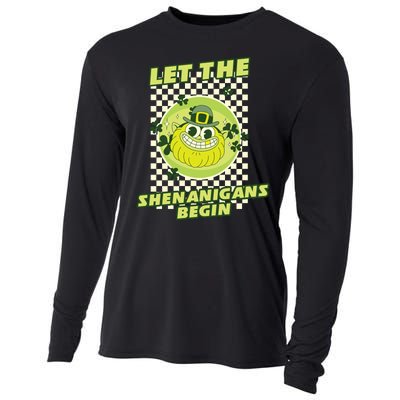 Let The Shenanigans Begin St Patricks Day Outfit Cooling Performance Long Sleeve Crew