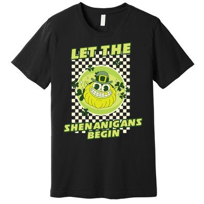 Let The Shenanigans Begin St Patricks Day Outfit Premium T-Shirt