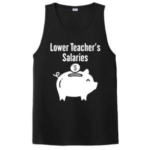 Lower Teacher Salaries . Release Teacher Salary PosiCharge Competitor Tank