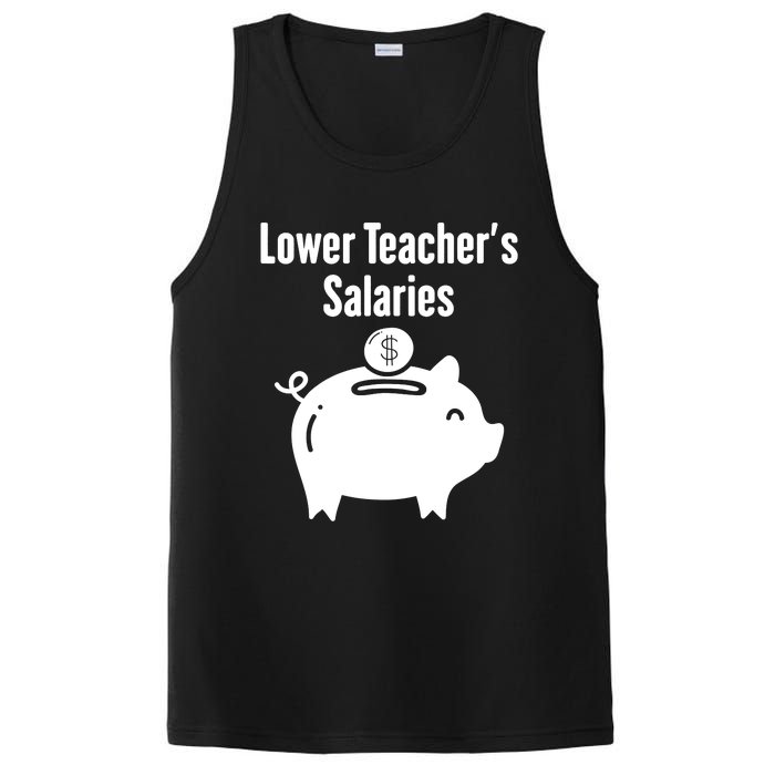 Lower Teacher Salaries . Release Teacher Salary PosiCharge Competitor Tank