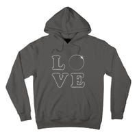 Love Total Solar Eclipse 04.08.2024 Totality Tall Hoodie