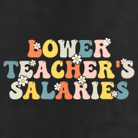 Lower Teacher's Salaries Retro Teacher Adult Drive Performance Visor