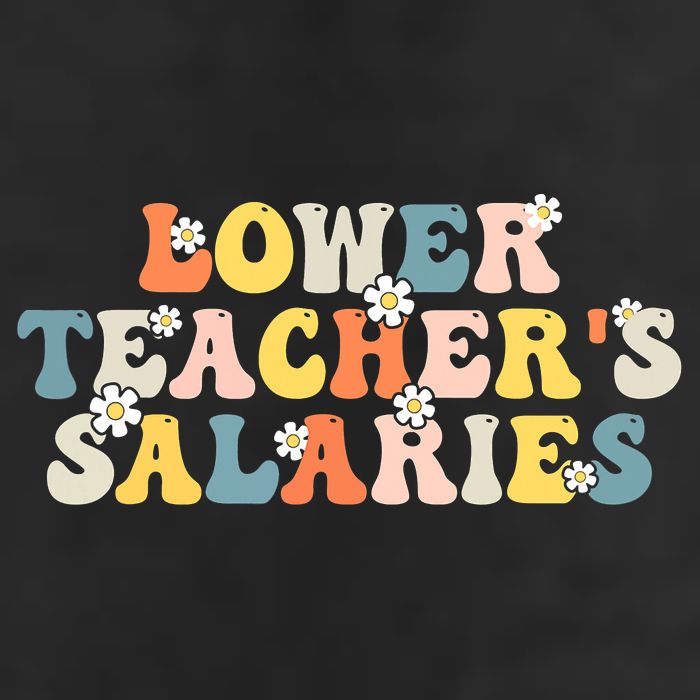 Lower Teacher's Salaries Retro Teacher Adult Drive Performance Visor