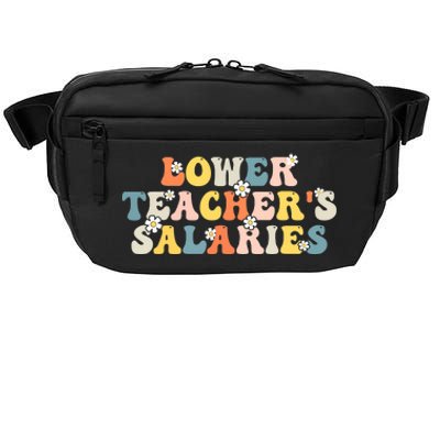 Lower Teacher's Salaries Retro Teacher Crossbody Pack