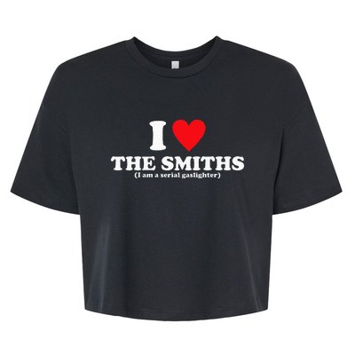 Love The Smiths Apparel Bella+Canvas Jersey Crop Tee