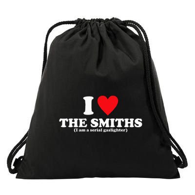 Love The Smiths Apparel Drawstring Bag