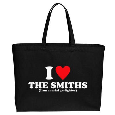 Love The Smiths Apparel Cotton Canvas Jumbo Tote