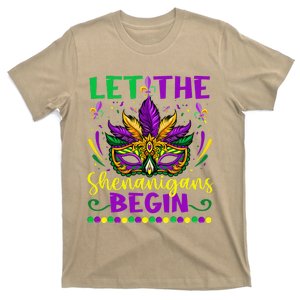 Let The Shenanigans Begin Funny Mardi Gras T-Shirt