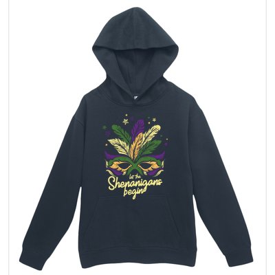 Let The Shenanigan Begin Masquerade Mardi Gras Meaningful Gift Urban Pullover Hoodie