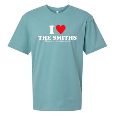 Love The Smiths (I Am A Serial Gaslighter) Sueded Cloud Jersey T-Shirt