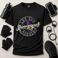 Let The Shenanigans Begin Mardi Gras Performance Shirt