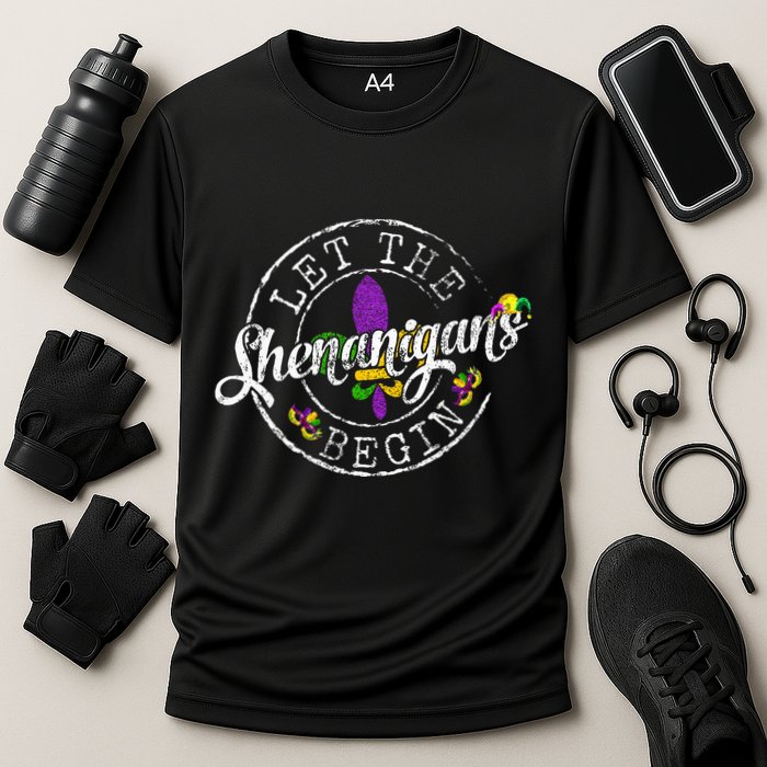 Let The Shenanigans Begin Mardi Gras Performance Shirt