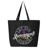 Let The Shenanigans Begin Mardi Gras 25L Jumbo Tote