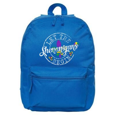 Let The Shenanigans Begin Mardi Gras 16 in Basic Backpack