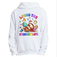 Living The Student Life Cute Sloth Urban Pullover Hoodie