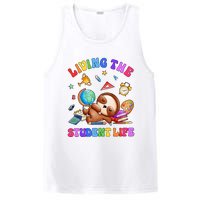 Living The Student Life Cute Sloth PosiCharge Competitor Tank