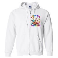 Living The Student Life Cute Sloth Full Zip Hoodie