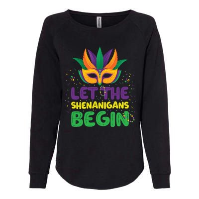 Let The Shenanigans Begin Womens California Wash Sweatshirt