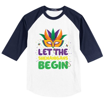 Let The Shenanigans Begin Baseball Sleeve Shirt