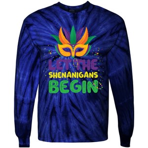 Let The Shenanigans Begin Tie-Dye Long Sleeve Shirt