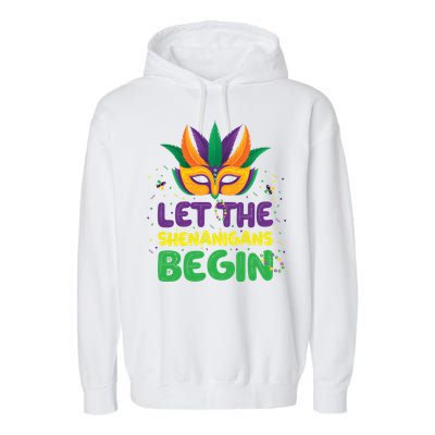 Let The Shenanigans Begin Garment-Dyed Fleece Hoodie