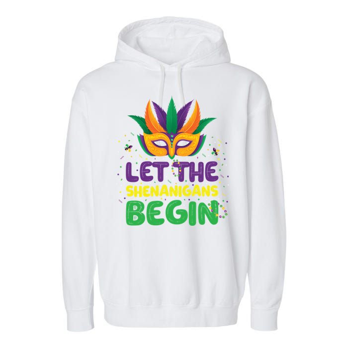 Let The Shenanigans Begin Garment-Dyed Fleece Hoodie