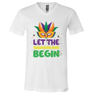 Let The Shenanigans Begin V-Neck T-Shirt