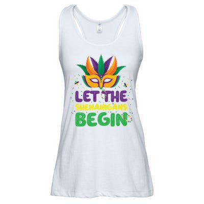 Let The Shenanigans Begin Ladies Essential Flowy Tank