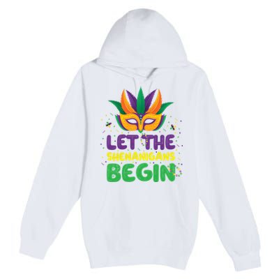 Let The Shenanigans Begin Premium Pullover Hoodie
