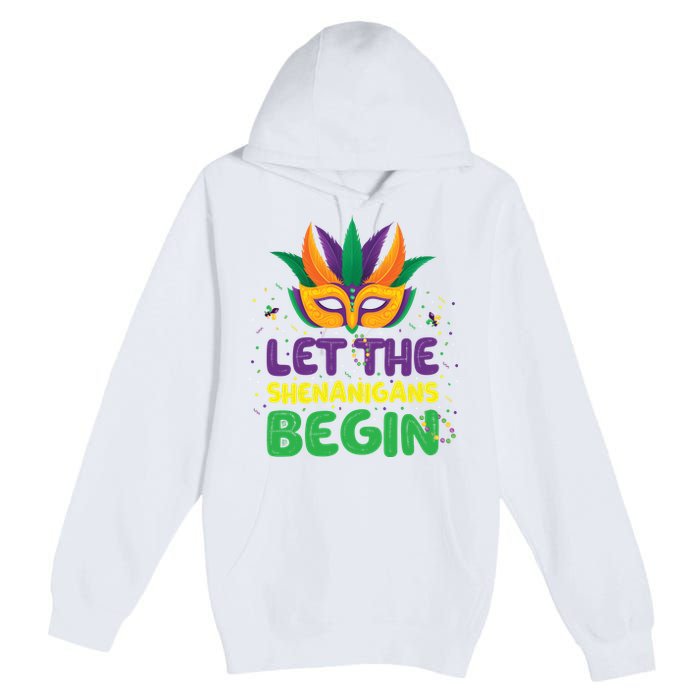 Let The Shenanigans Begin Premium Pullover Hoodie