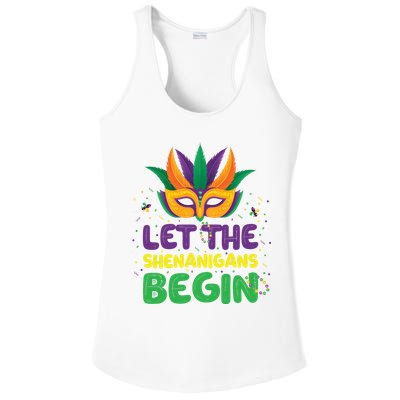 Let The Shenanigans Begin Ladies PosiCharge Competitor Racerback Tank
