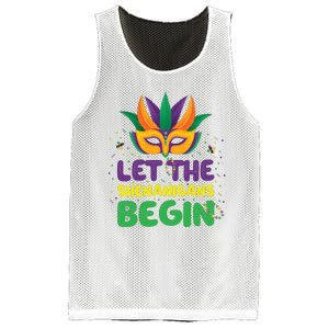 Let The Shenanigans Begin Mesh Reversible Basketball Jersey Tank