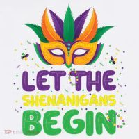 Let The Shenanigans Begin Cooling Performance Long Sleeve Crew