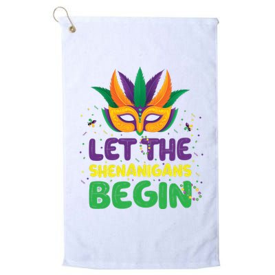 Let The Shenanigans Begin Platinum Collection Golf Towel