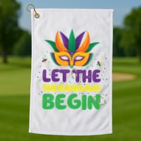 Let The Shenanigans Begin Golf Towel