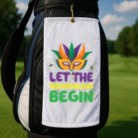 Let The Shenanigans Begin Golf Towel