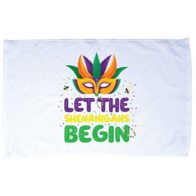 Let The Shenanigans Begin Microfiber Hand Towel