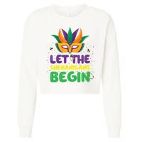 Let The Shenanigans Begin Cropped Pullover Crew