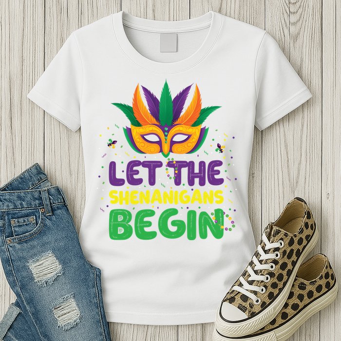 Let The Shenanigans Begin Womens T-Shirt