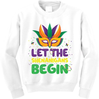 Let The Shenanigans Begin Kids Sweatshirt