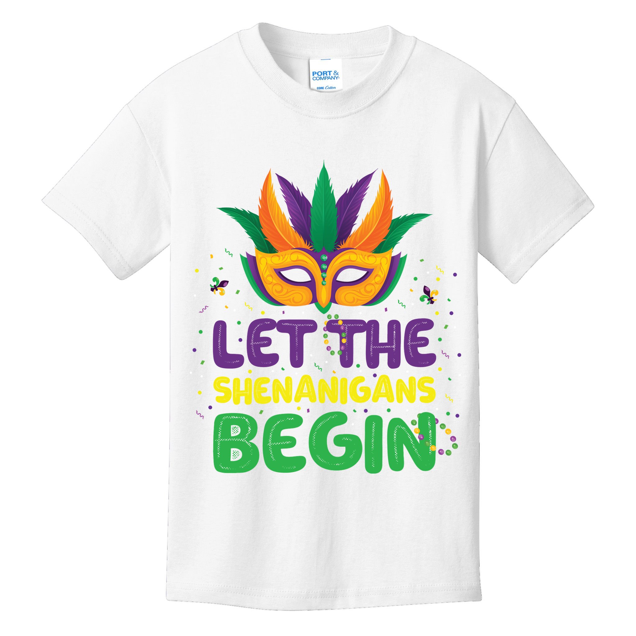 Let The Shenanigans Begin Kids T-Shirt
